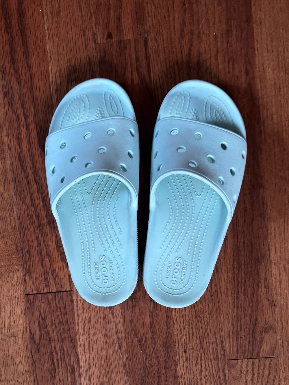Baby Blue CROCS Classic Slides